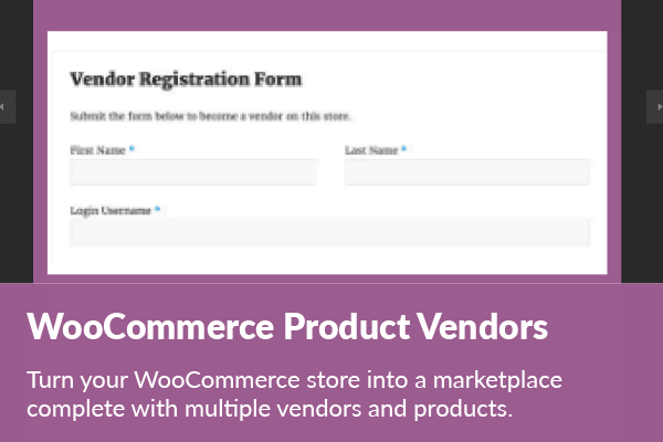 WooCommerce Product Vendors turns your store into a marketplace complete with multiple vendors and products