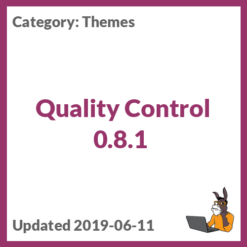 Quality Control 0.8.1