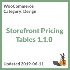 Storefront Pricing Tables 1.1.0