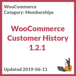 WooCommerce Customer History 1.2.1