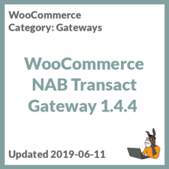 WooCommerce NAB Transact Gateway 1.4.4