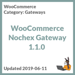 WooCommerce Nochex Gateway 1.1.0