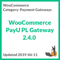 WooCommerce PayU PL Gateway 2.4.0