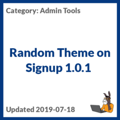 Random Theme on Signup 1.0.1