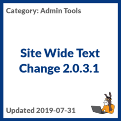 Site Wide Text Change 2.0.3.1