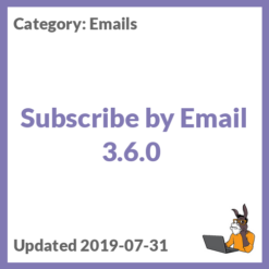 Subscribe by Email 3.6.0