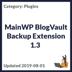 MainWP BlogVault Backup Extension 1.3