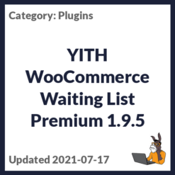 YITH WooCommerce Waiting List Premium