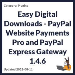 Easy Digital Downloads - PayPal Website Payments Pro and PayPal Express Gateway