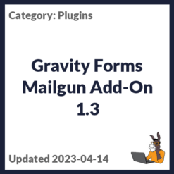 Gravity Forms Mailgun Add-On