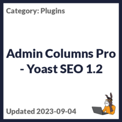 Admin Columns Pro - Yoast SEO