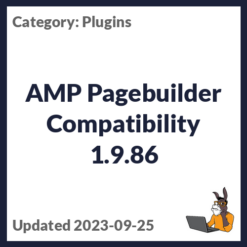 AMP Pagebuilder Compatibility