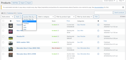 Auctions for WooCommerce 3.4 - Image 4