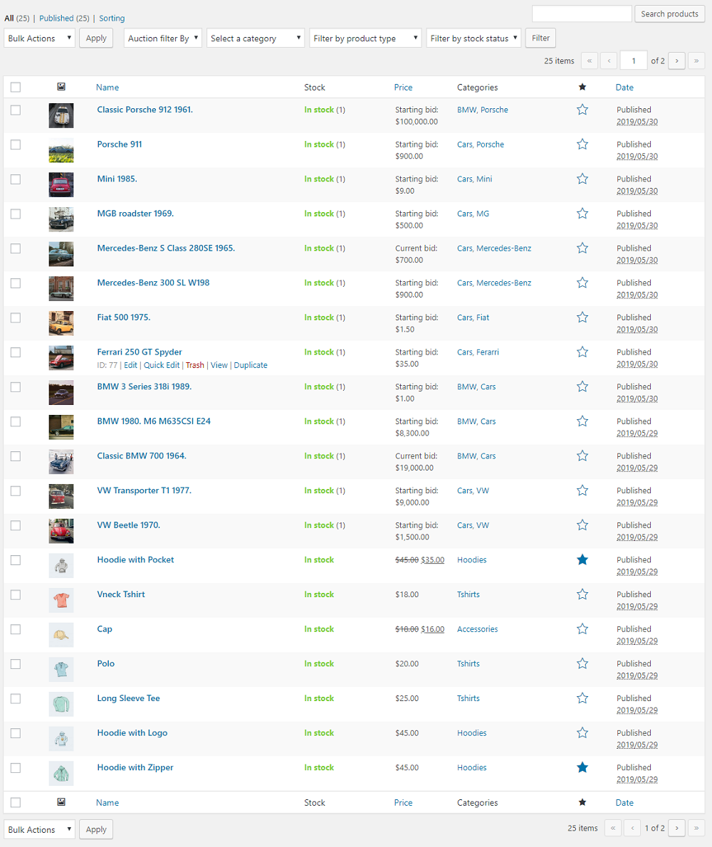 Auctions for WooCommerce 3.4 - Image 2