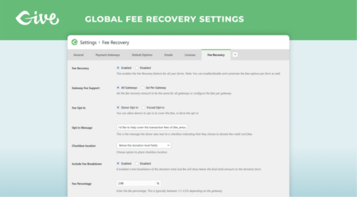 Give - Fee Recovery 2.3.5 - Image 2