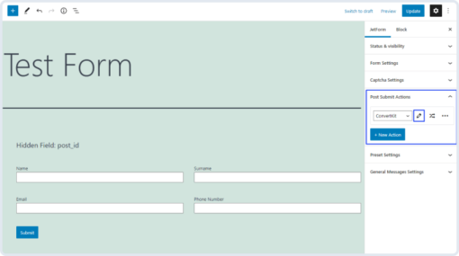 JetFormBuilder ConvertKit Action 1.0.3 - Image 4