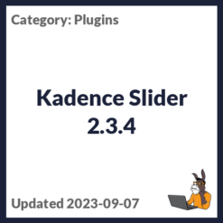 Kadence Slider