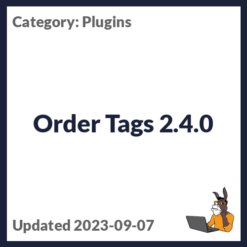 Order Tags