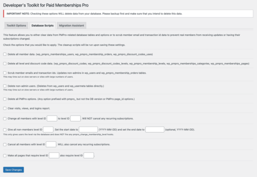 Paid Memberships Pro - Developer's Toolkit Add On 0.8.1 - Image 2
