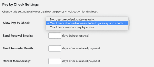 Paid Memberships Pro - Pay by Check Add On 1.1.2 - Image 3
