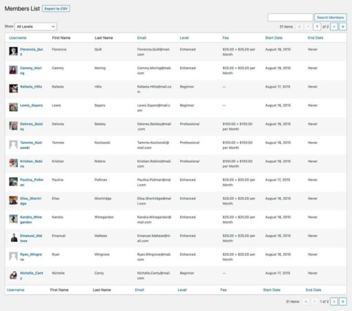 Paid Memberships Pro - Recurring Emails Add On .1.0 - Image 4