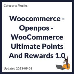 Woocommerce - Openpos -  WooCommerce Ultimate Points And Rewards