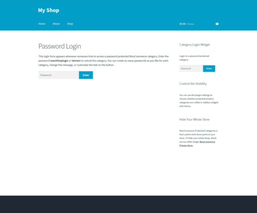WooCommerce Protected Categories 2.7.1 - Image 5