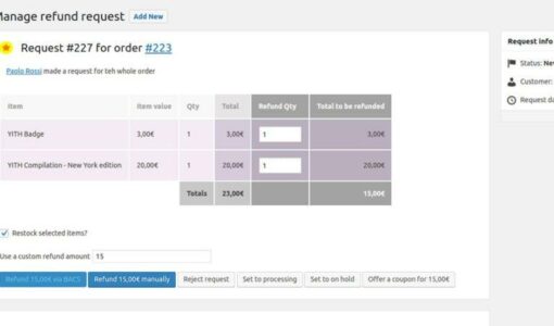 YITH Advanced Refund System for WooCommerce Premium 1.34.0 - Image 17