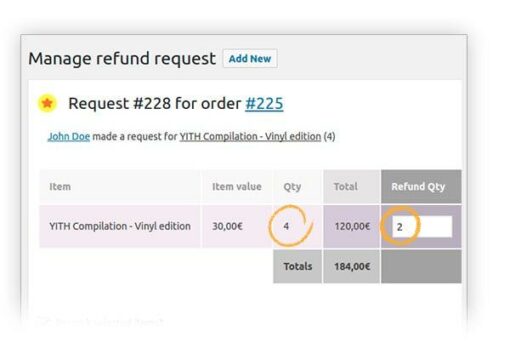 YITH Advanced Refund System for WooCommerce Premium 1.34.0 - Image 3