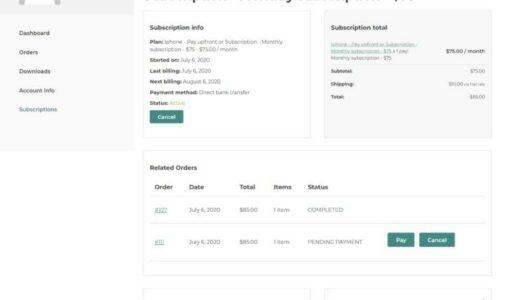 YITH WooCommerce Subscription Premium 3.9.0 - Image 42