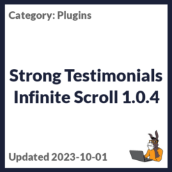 Strong Testimonials Infinite Scroll