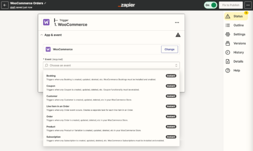 WooCommerce Zapier 2.11.1 - Image 5