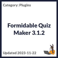 Formidable Quiz Maker