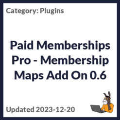Paid Memberships Pro - Membership Maps Add On
