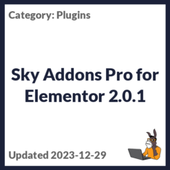 Sky Addons Pro for Elementor