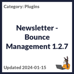 Newsletter - Bounce Management