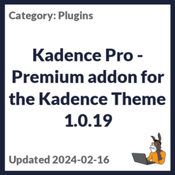 Kadence Pro - Premium addon for the Kadence Theme