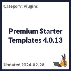Premium Starter Templates