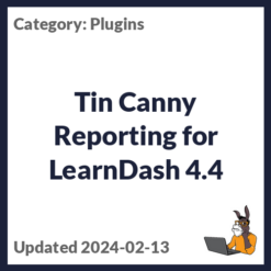 Tin Canny Reporting for LearnDash