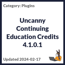 Uncanny Continuing Education Credits