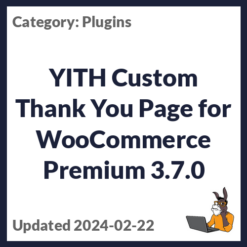 YITH Custom Thank You Page for WooCommerce Premium