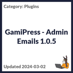 GamiPress - Admin Emails