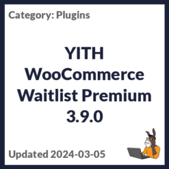 YITH WooCommerce Waitlist Premium