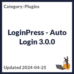LoginPress - Auto Login