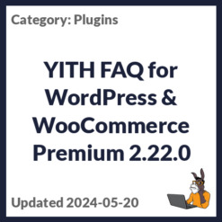 YITH FAQ for WordPress & WooCommerce Premium