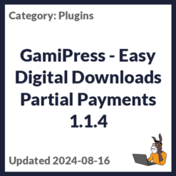 GamiPress - Easy Digital Downloads Partial Payments