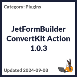 JetFormBuilder ConvertKit Action