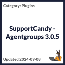 SupportCandy - Agentgroups