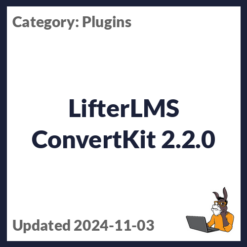 LifterLMS ConvertKit