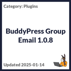 BuddyPress Group Email